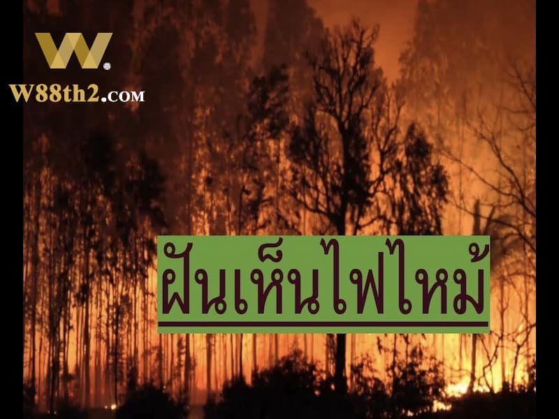 ฝันเห็นไฟไหม้ป่า ฝันเห็นไฟไหม้ป่า