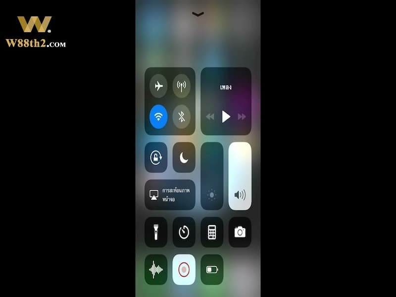 วิธีเปิดบันทึกหน้าจอ iphone วิธีเปิดบันทึกหน้าจอ iphone